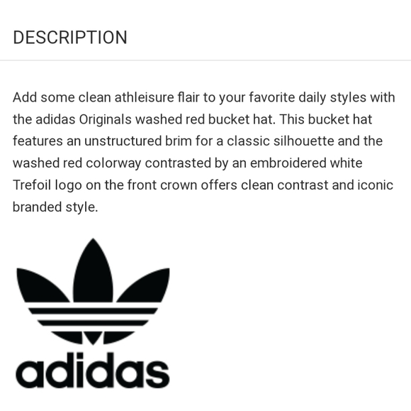 NWT Unisex Adidas Bucket Hat - Picture 6 of 7